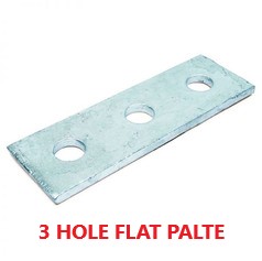 3 hole flat plate