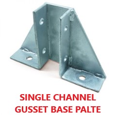 gusset base plate