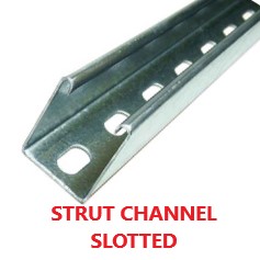strut channel slotted