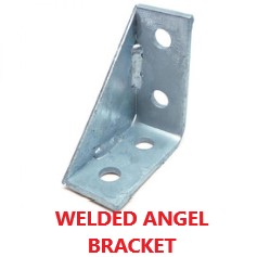 welded angle brackets